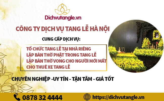 Tổ chức tang lễ tại nhà riêng